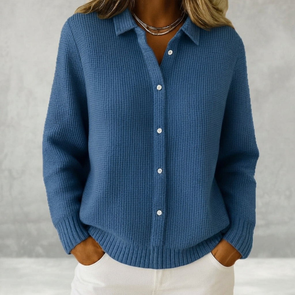 Cardigan En Maille Souple à Boutons