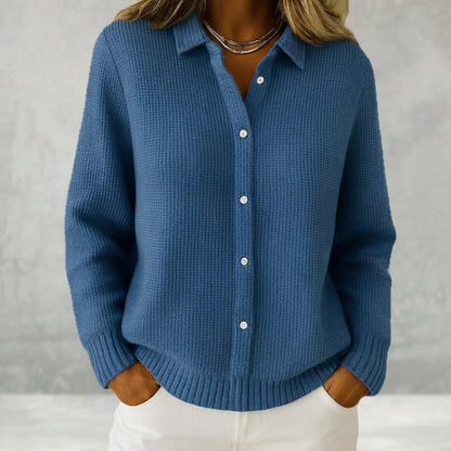 Cardigan En Maille Souple à Boutons
