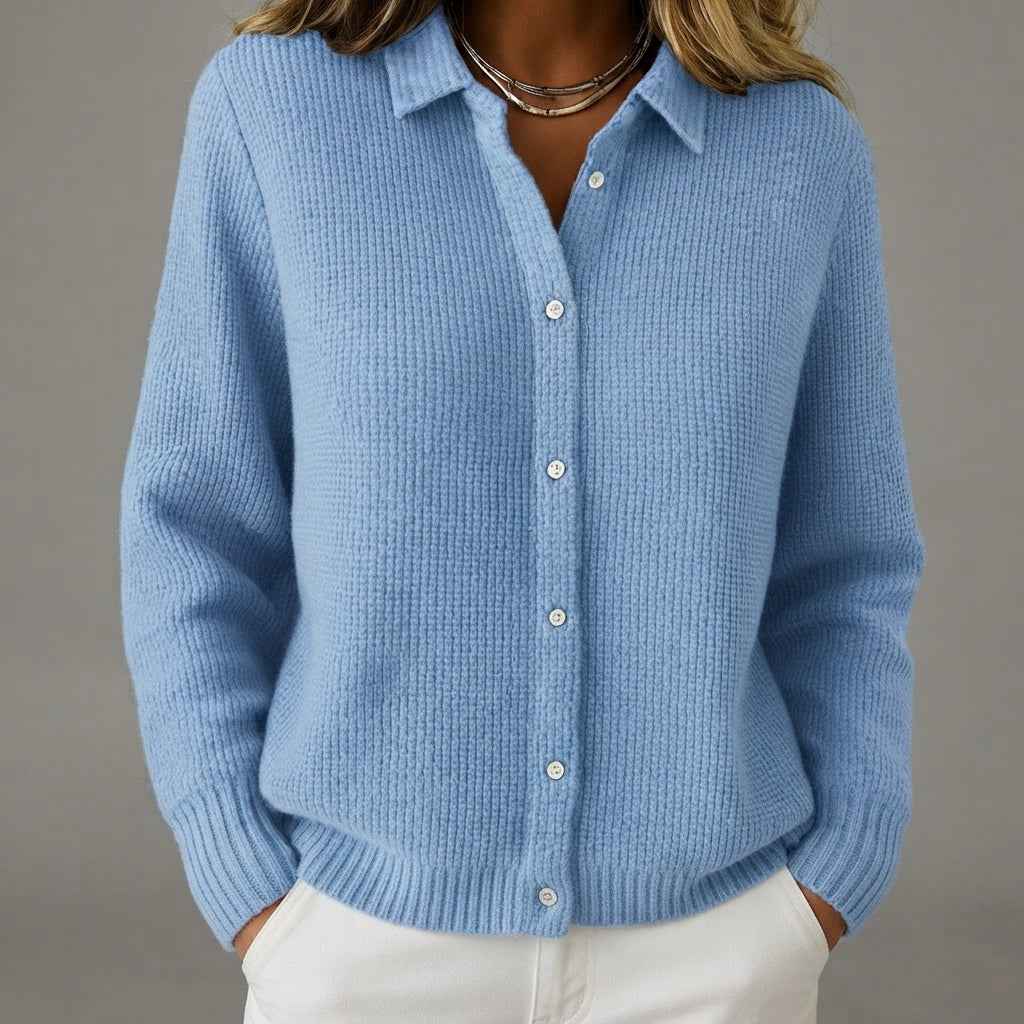 Cardigan En Maille Souple à Boutons