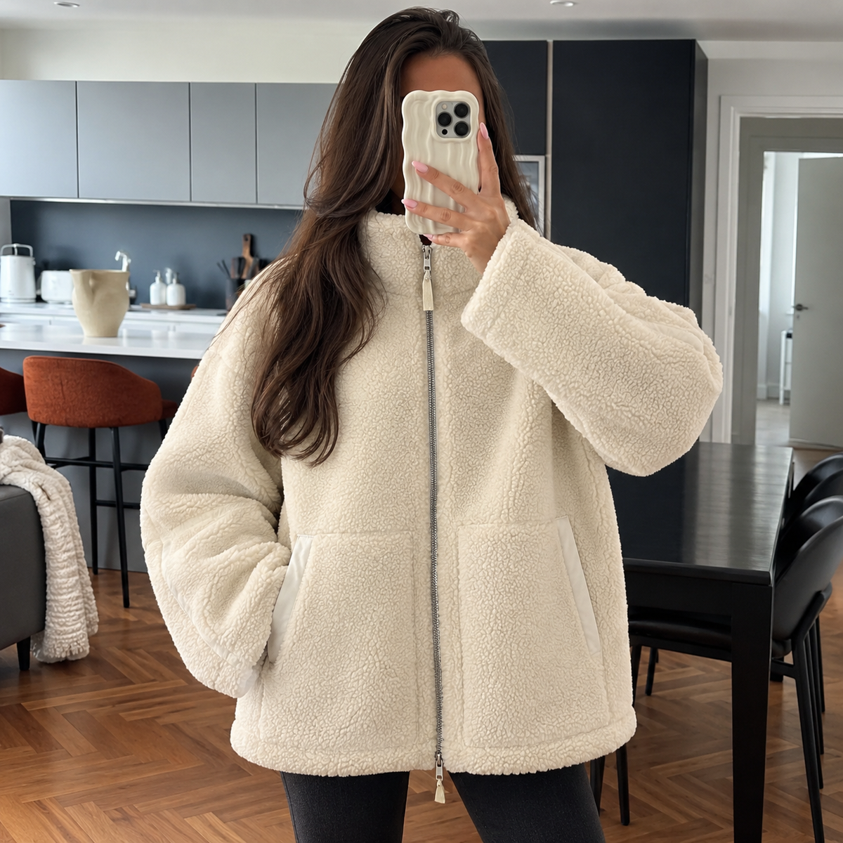 Veste En Polaire Sherpa | L'Incontournable Streetwear