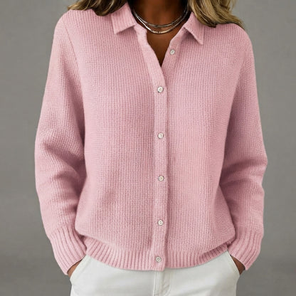 Cardigan En Maille Souple à Boutons