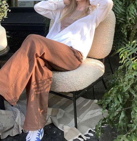 Pantalon Wide Leg Minimaliste – Coup de Cœur