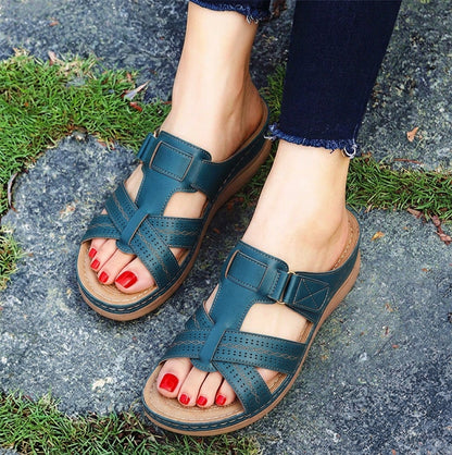 Sandales mules au style raffiné