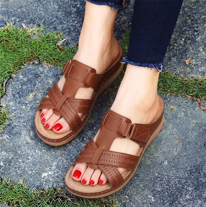 Sandales mules au style raffiné