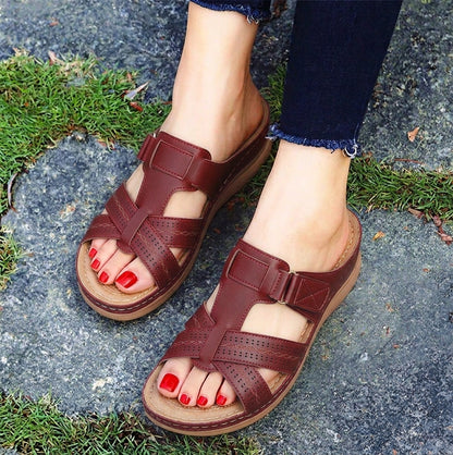 Sandales mules au style raffiné