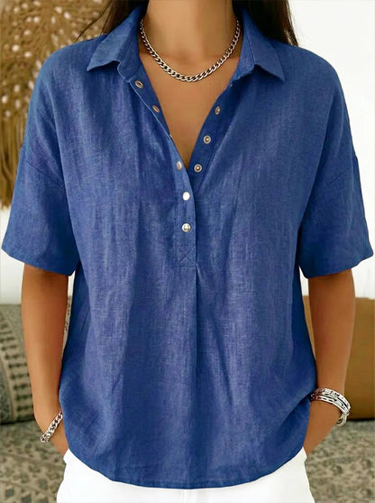 Chemise décontracté à manches courtes