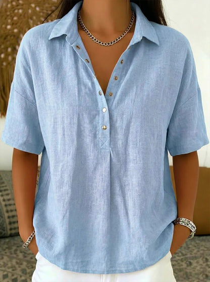 Chemise décontracté à manches courtes