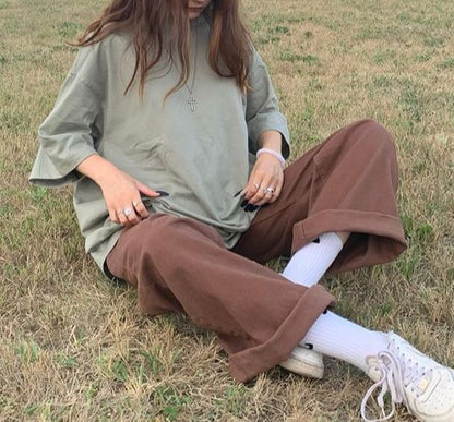 Pantalon Wide Leg Minimaliste – Coup de Cœur